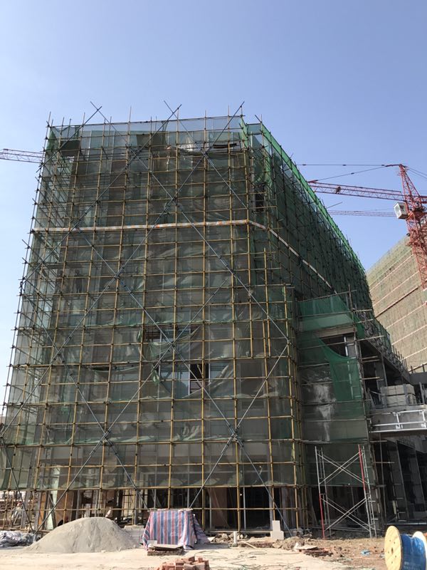 重庆中航中央城新销售中心空调项目施工继续